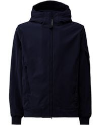C.P. Company - Shell-R Lens Detailed Hooded Jacket - Lyst