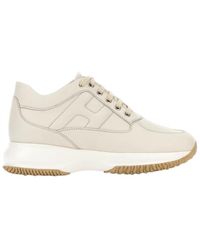 Hogan - Interactive Logo-Panel Sneakers - Lyst