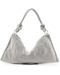 Cult Gaia - Crystal-Embellished Shoulder Bag - Lyst