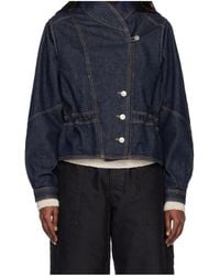 Isabel Marant - Dolie Long-Sleeved Denim Jacket - Lyst