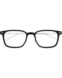 Montblanc - Eyewear Rectangle Frame Glasses - Lyst