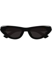 Bottega Veneta - Eyewear Cat Eye Frame Sunglasses - Lyst