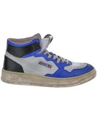 Autry - High-Top Cow Leather Sneakers With - Lyst