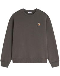 Maison Kitsuné - Maison Kitsuné Dreaming Fox Patch Sweatshirt - Lyst