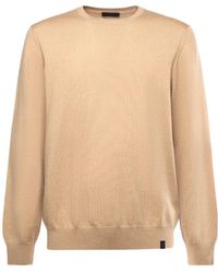 Fay - Round-Neck Jumper - Lyst