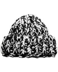 Ami Paris - Ami Knitted Beanie Hat - Lyst