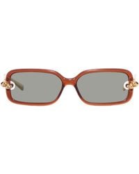 Bottega Veneta - Full-Frame Sunglasses - Lyst