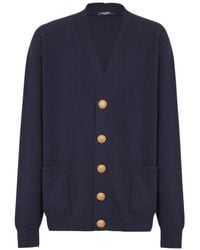 Balmain - V-Neck Cardigan - Lyst