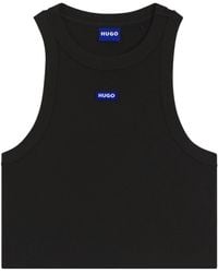 BOSS - Solid Color Tank Top - Lyst