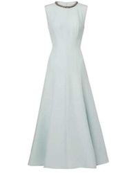 Roland Mouret - Embellished Wool And Silk Midi Dress - Lyst