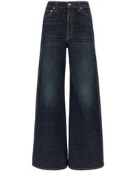 KHAITE - Dane High Waisted Wide-Leg Jeans - Lyst