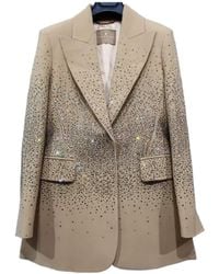 Ermanno Scervino - Crystal-Embellished Single-Breasted Blazer - Lyst