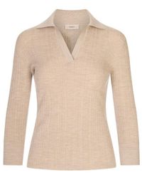 Agnona - Collared Polo Shirt - Lyst