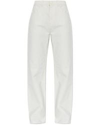Ami Paris - Ami High-Rise Straight-Leg Jeans - Lyst