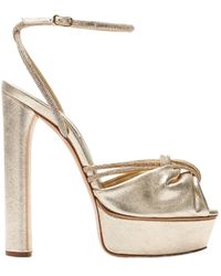 Casadei - 140Mm Taylor Flora Wonder Sandals - Lyst