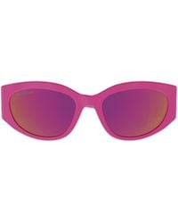 Balenciaga - Eyewear Cat-Eye Frame Sunglasses - Lyst