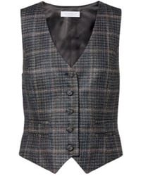 Gabriela Hearst - Coleridge Checked Wool And Silk Vest - Lyst