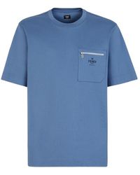 Fendi - Cotton T-Shirt - Lyst