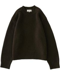 Studio Nicholson - Long-Sleeve Knit Top - Lyst