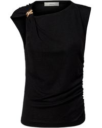 Vince - Wool-Blend Top - Lyst