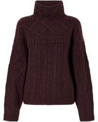 Guest In Residence - Knitted Turtleneck Sweater - Lyst