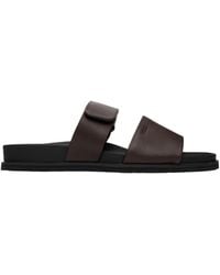 BOSS - Round-Toe Sandals - Lyst