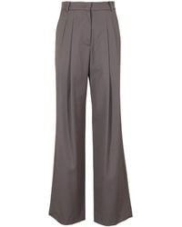 Low Classic - Pleated High-Waist Trousers - Lyst