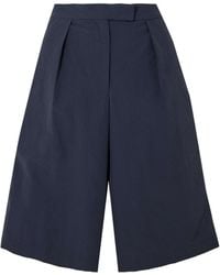 Conner Ives - Pleated Woven Shorts - Lyst