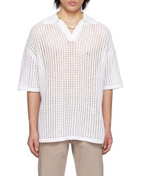 WOOYOUNGMI - Shoulder-Length Polo Shirt - Lyst