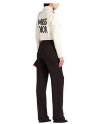 Saint Laurent - High-Waisted Wide Leg Casual Tailored Trousers - Lyst