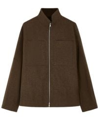 Jil Sander - Felted Jacket - Lyst