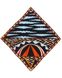 PUCCI - Pucci Mixed Print Scarf - Lyst