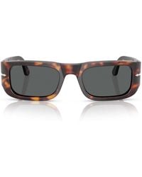 Persol - Rectangular Frame Sunglasses - Lyst