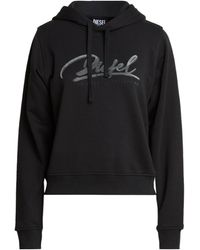 DIESEL - Solid Color Sweatshirt - Lyst