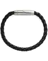 Bottega Veneta - Braid Leather Bracelet - Lyst