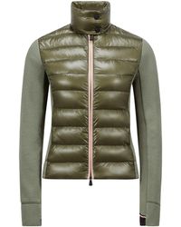 Moncler - High Neck Quilted Jacket - Lyst