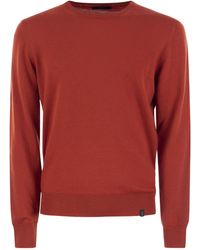 Fay - Crew-Neck Sweatshirt - Lyst