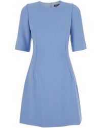Dolce & Gabbana - Short Sleeve Mini Dress - Lyst