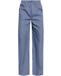 Vetements - Plaid Trousers - Lyst