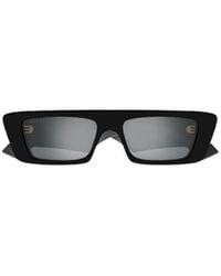 Gucci - Eyewear Rectangle Frame Sunglasses - Lyst