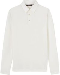 Loro Piana - Long-Sleeved Polo Shirt - Lyst