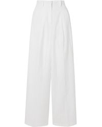 Theory - Double Pleat Trousers - Lyst