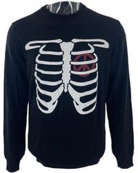 Moschino - Round-Collar Long-Sleeve Hoodie - Lyst