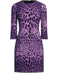 Dolce & Gabbana - Mini Dress - Lyst