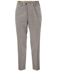 Pt Pantaloni - Casual Trousers With Belt Loops - Lyst