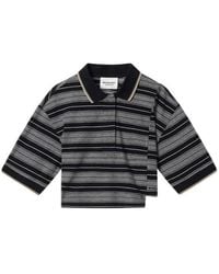Isabel Marant - Isabel Marant Étoile Isalyne Striped Polo T-Shirt - Lyst