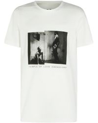 Rick Owens - Drkshdw Printed Crewneck T-Shirt - Lyst