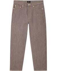 A.P.C. - Jean Martin Straight-Leg Five-Pocket Jeans - Lyst