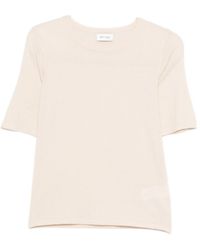 Soft Goat - Crew Neck Short-Sleeved Knit Sweater - Lyst