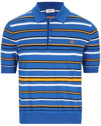 Celine - Short-Sleeved Polo Sweater - Lyst